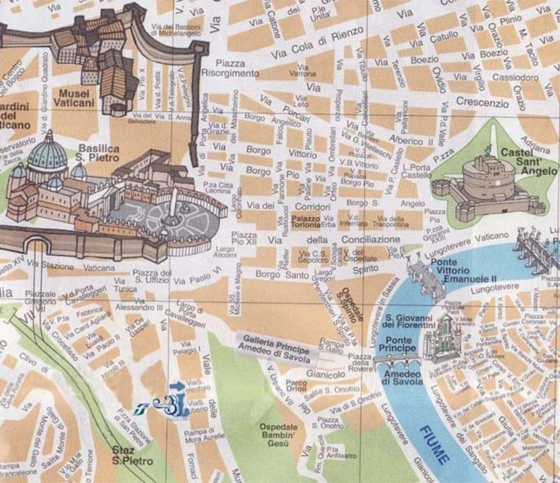 Le 3 Elle Vaticano San Pietro Рим Екстер'єр фото