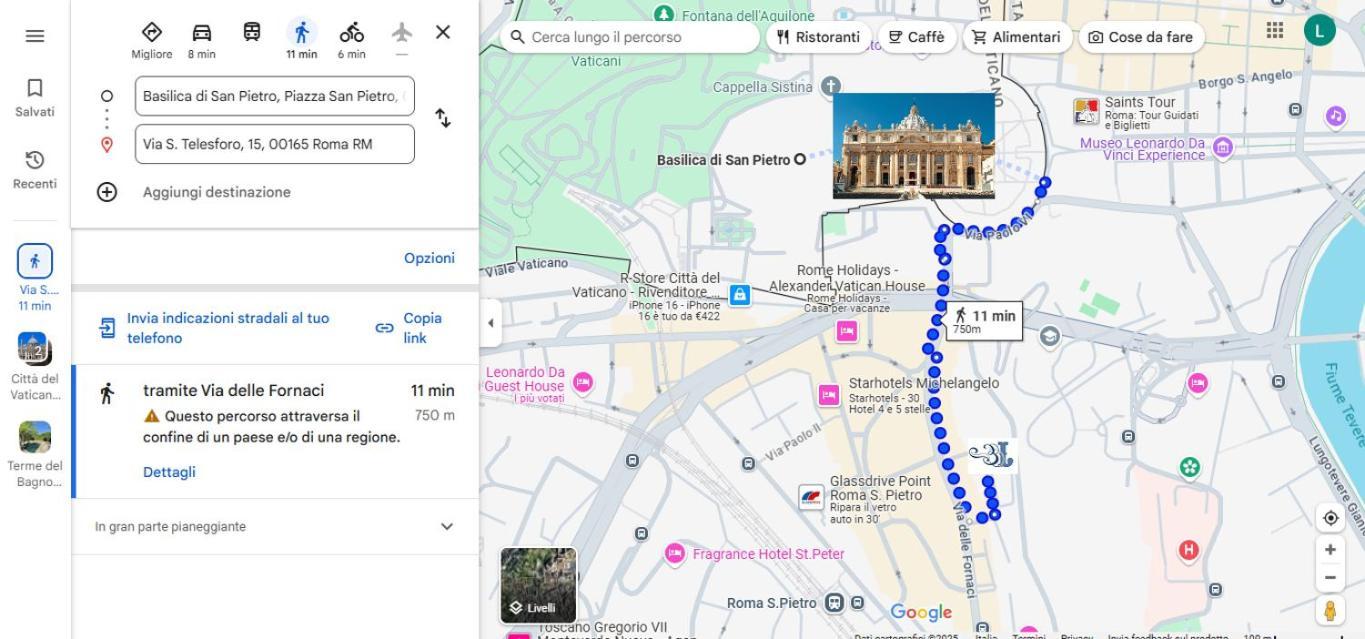 Le 3 Elle Vaticano San Pietro Рим Екстер'єр фото